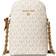 Michael Kors Jet Set Small North South Chain Phone Crossbody - Vanilla/Acorn