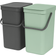 Brabantia Sort & Go Waste Bin 2-pack 24L