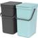 Brabantia Sort & Go Waste Bin 2-pack 24L