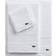 Lacoste Heritage Supima Bath Towel White (177.8x88.9cm)