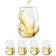 Final Touch Conundrum White Wine Glass 26.6cl 4pcs