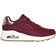 Skechers Uno Shimmer Away W - Burgundy