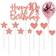 Party Decorations Personalised Happy 40th Birthday Cake Toppers