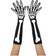 Smiffys Skeleton Gloves Long