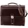 Alassio Monaco Briefcase 15" - Dark Brown