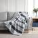 Nautica Sherpa Home Blankets Gray (152.4x127cm)