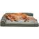 FurHaven Deluxe Chaise Lounge Dog Bed Orthopedic Foam Jumbo