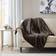Madison Park Polar Blankets Brown (152.4x127cm)