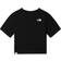 The North Face Girl's Simple Dome Cropped T-shirt - TNF Black (408261-901)