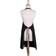 DII Gold Skull Apron Black (88.9x71.1cm)