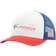 Columbia PFG Logo Mesh Snapback High Crown - Red Spark/US Flag