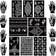 Koogel 18 Sheets Henna Tattoo Stencil Kit