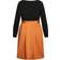 City Chic Uptown Dress - Deep Caramel