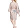 Kim+Ono Fura Short Kimono Robe - Sepia Rose