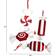 Nearly Natural Shatterproof Jumbo Candy Cane Christmas Tree Ornament 30.5cm 4pcs