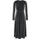 ROTATE Birger Christensen Sierra Lurex Midi Dress - Black