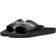 Balenciaga Logo Embossed Pool Slides - Black