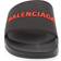 Balenciaga Logo Slide - Black/Red