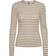 Pieces Ruka Long Sleeved Top - Silver Mink