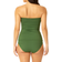 Anne Cole Twist Front Bandeaukini Swim Top - Moss Green