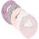 Pippi Bandana Haklapp 5-pack Rose