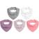 Pippi Bandana Haklapp 5-pack Rose