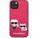 Karl Lagerfeld Karl & Choupette Iconic Case for iPhone 13 mini