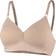 Naturana Higher-Cut Side Wings Bra - Sand