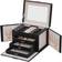 Songmics 4-Tier Jewellery Box - Black