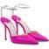 Jimmy Choo Saeda 100 Satin Pumps - Fuchsia