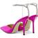 Jimmy Choo Saeda 100 Satin Pumps - Fuchsia