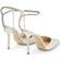 Jimmy Choo Saeda 100 Satin Pumps - Ivory