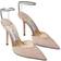 Jimmy Choo Saeda 100 Suede - Ballet Pink/Crystal