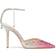 Jimmy Choo Saeda 100 - Candy Pink/Silver Crystal