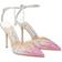 Jimmy Choo Saeda 100 - Candy Pink/Silver Crystal