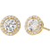 Michael Kors Pavé Studs - Gold/Transparent