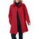 Woman Within Wool-Blend Classic A-Line Coat - Classic Red