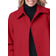 Woman Within Wool-Blend Classic A-Line Coat - Classic Red