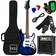 Best Choice Products Beginner Electric Guitar Kit w/ Case, 10W Amp, Tremolo Bar