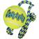 Kong AirDog Squeakair Ball with Rope Medium