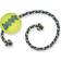 Kong Air SqueakEr Tennis Ball M 6 cm Met Touw