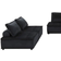 Lilola Home Anna Collection 81402-5C Sofa 120" 5pcs 5 Seater