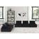 Lilola Home Anna Collection 81402-5C Sofa 120" 5pcs 5 Seater