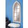 Litton Lane Window Pane Wall Mirror 25.7x35.3"