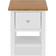 vidaXL Solid Oak Wood Bedside Table 11.8x14.2" 2pcs
