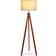 Brightech Eden Havana Floor Lamp 147.3cm