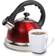 Mr-Coffee Claredale Stainless Steel Whistling Tea Kettle