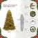 Puleo International Fraser Fir Christmas Tree 228.6cm