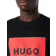 HUGO BOSS Crew Neck T-shirt with Box Logo - Black