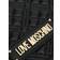 Love Moschino Quilted Logo-Paque Shoulder Bag - Black